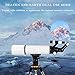 GUOKUI Telescopio para Principiantes, Adultos De 80 Mm Astronómico Refractor Telescopios con...