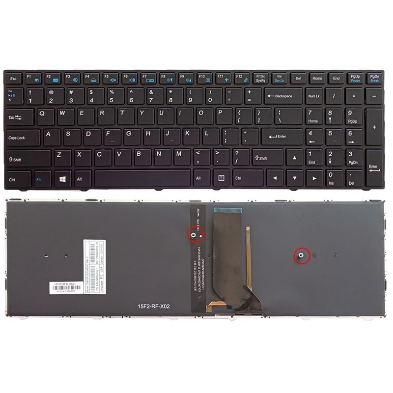 Clavier ordinateur portable Hasee Z7M idéal pour coder en QWERTY