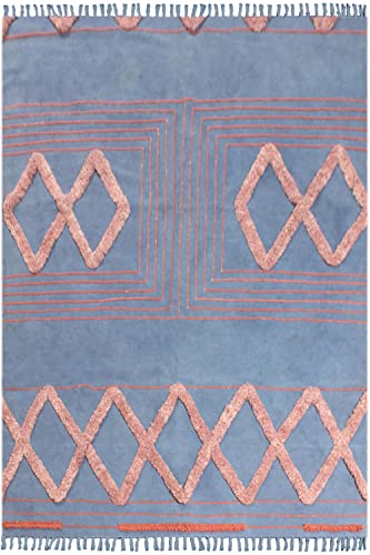Tapis de douche bohème 90 x 150 cm en coton pour chambre - 2