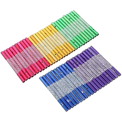 KITANDOVE 100pcs DIY Wind Chime Tubes Cover