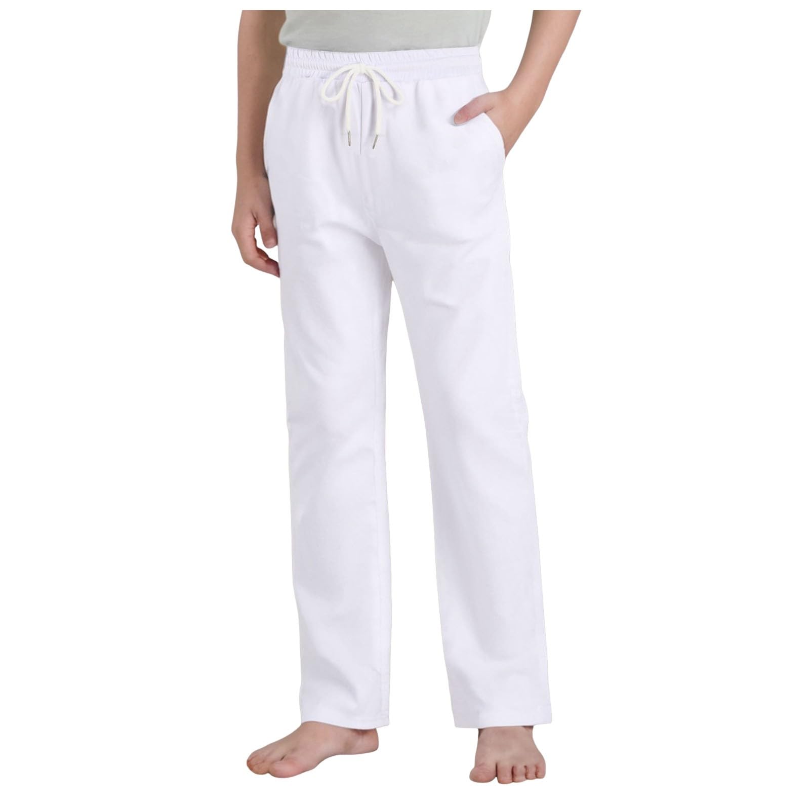 Pantalones de chándal para niños de moda, anchos, cintura elástica, cálidos, pantalones de entrenamiento para adolescentes, otoño, invierno, gimnasio,