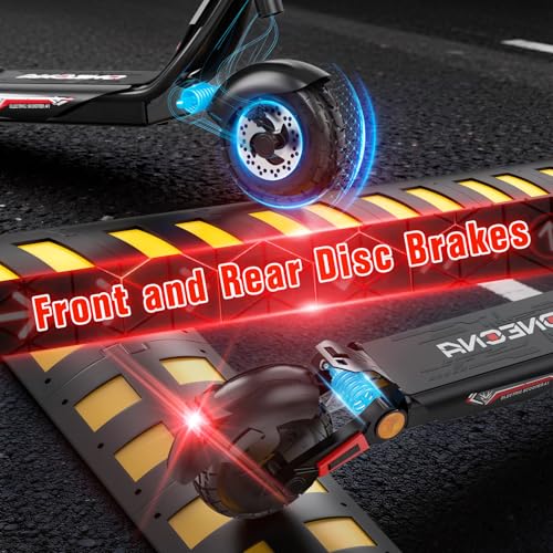 3000W Dual Motor Electric Scooter for Adults – 35MPH Top Speed, 45Miles Long Range, Foldable Off-Road/Commuter E-Scooter with 10 Inch Highways Tires, Dual Shock Absorption
