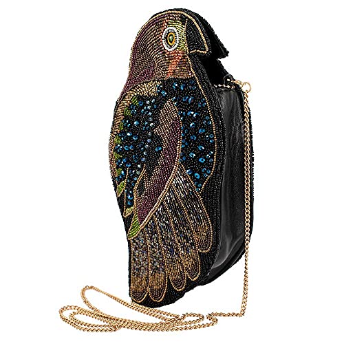 Mary Frances Limb Crossbody Parrot Handbag, Multi4