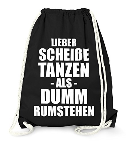 MoonWorks Party Turnbeutel mt Spruch, Lieber...