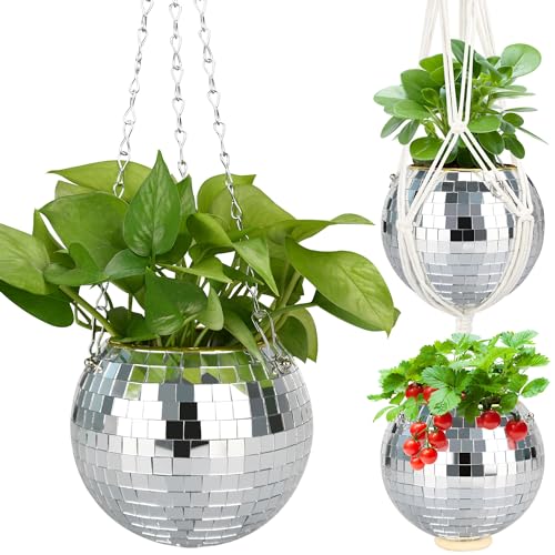 Disco Ball Planter