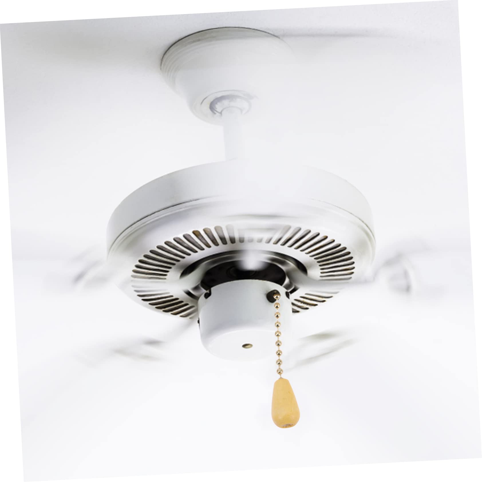 TEHAUX 30pcs Ceiling Fan Pull Chain Replacement Beads Two-position for Wall Panel Light Easy to Install and Clean Smooth Compatible Ceiling Lights and Fans