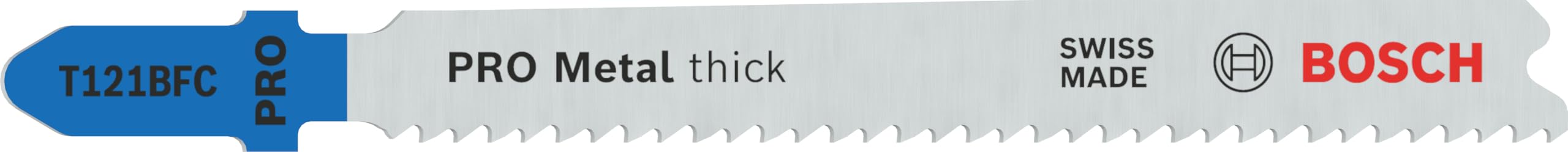 Bosch 25x PRO Metal thick T121BFC Stichsägeblatt (für Stahlbleche, Stahlbleche, Länge 92 mm, Professional Zubehör Stichsäge)