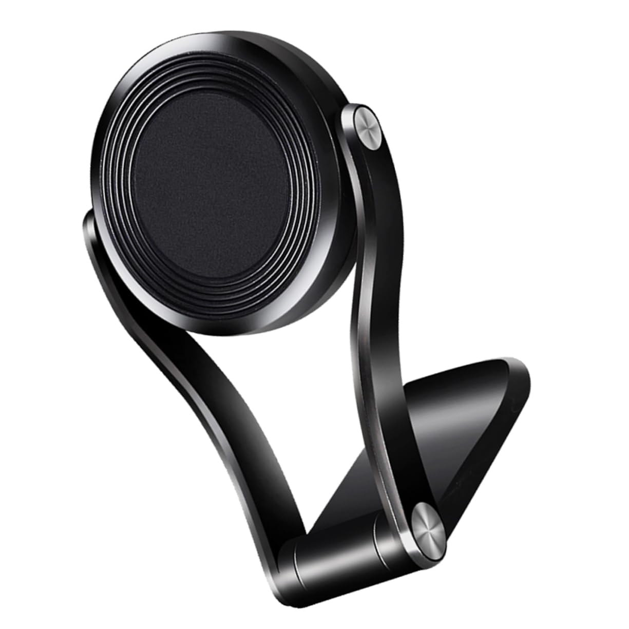 SHOWERORO Magnetic Car Phone Holder Adjustable Rotation Stand for Vehicle Dashboard Absorption Flexible Bracket for Easy Viewing Compatible