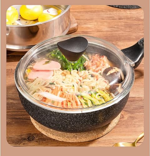 Wok con tapa de aluminio 22 cm miniatura 4
