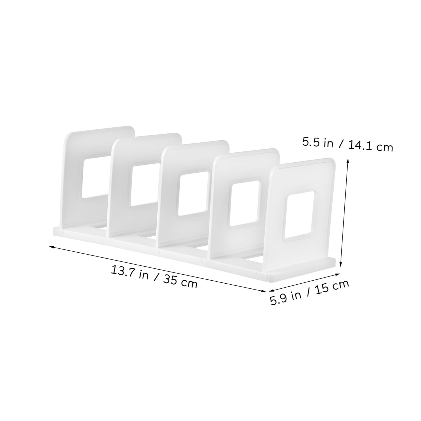 OSALADI Sturdy Vertical File Rack Binder Organizer for Desk Office Organization Binder Stand Holder Paper Organizer