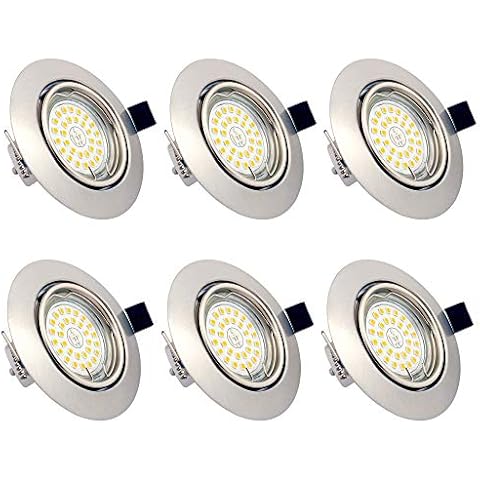 6 x 6W LED Focos empotrables YYZB Cover