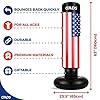 Gads-Punching-Bag-for-Kids-Premium-Inflatable-Bag-for-Immediate-Bounce-Back-62-inches-Free-Standing-Bag-for-Boxing-Kickboxing-Karate-Stress-Relief Kids Karate Punching Bag, Kids Kickboxing Bag, Bounce Back Punching Bag for Kids, Kids Boxing Bag, Punch Pro Punching Bag for Kids, Blow Up Punching Bag for Kids, Karate Punching Bag for Kids