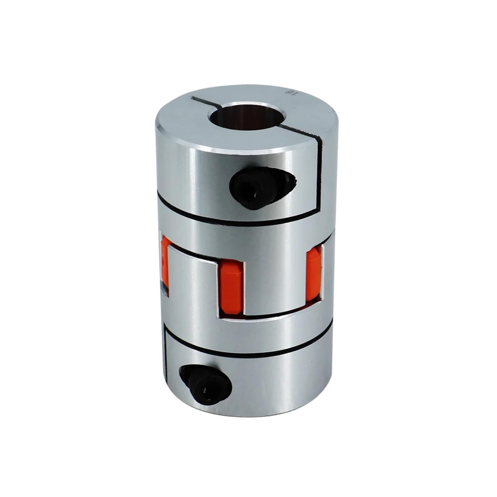 D80L114 Coupler Aluminium Plum Flexible Shaft Coupling Electronic Starter Connector CNC 18/19/20/21/22/24/30/33/36/38/45/46/48/50/52/53/55mm TSIOHKBS(25X18)