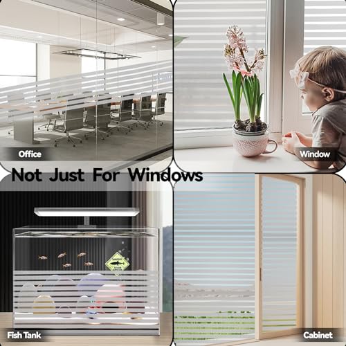 Película para ventana esmerilada 17.5" x 78.7" miniatura 4