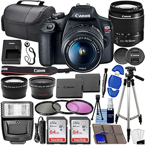 Canon EOS Rebel T7 DSLR Camera Bundle Cover