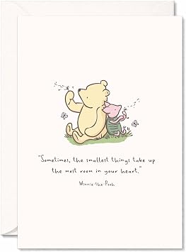 GardenCity Baby Shower Card for Girl or Boy, Congratulations, Classic Storybook