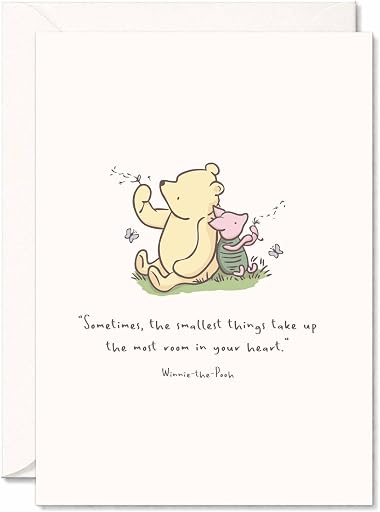 GardenCity Baby Shower Card for Girl or Boy, Congratulations, Classic Storybook