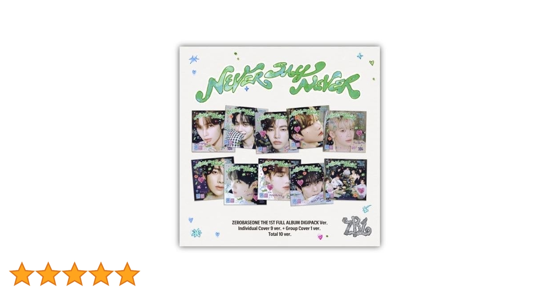 Amazon.co.jp: [ DIGIPACK Ver. ] ZEROBASEONE - THE 1ST FULL ALBUM