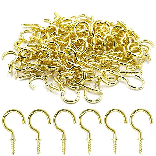 Hicarer Balkenklemmen 50 Stück – Für 0,6–20 Cm Träger, Stahl-Schraubhaken, Max. 34 Kg Belastung