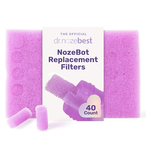 Image of Dr. Noze Best | NozeBot Replacement Filters - Electric Baby Nasal Aspirator | Pediatric ENT-Designed Baby Care for Nose Sucker | Filters | Aspirator Filters