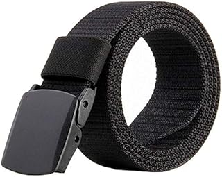 JASGOOD Nylon Canvas Breathable Military Tactical Men Waist Belt With Plastic Buckle