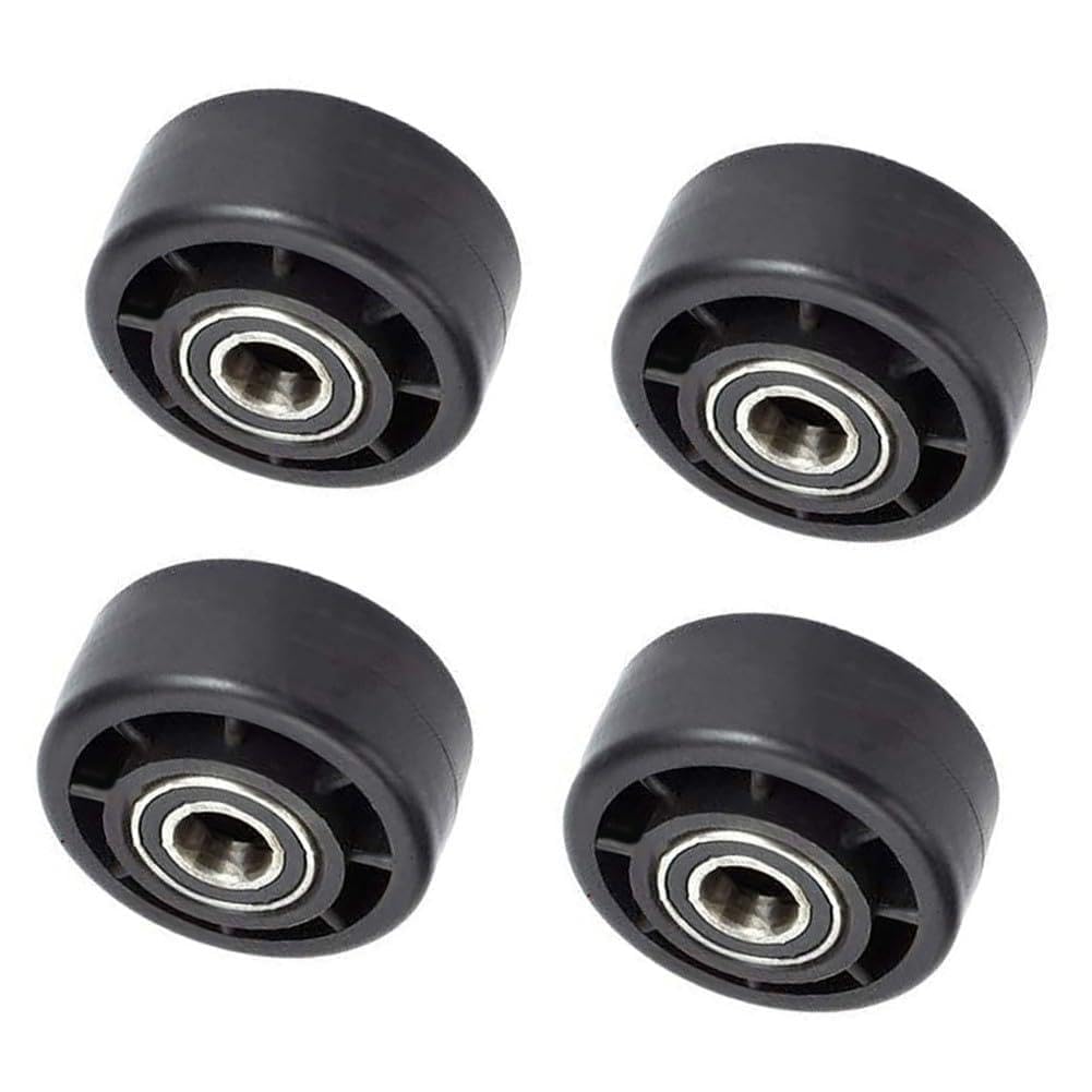 4 pulegge per attrezzi fitness come tapis roulant e cyclette, 74 x 34 x 14 mm