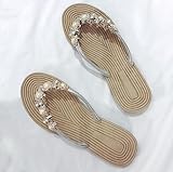 Zoom IMG-1 tangdao infradito piatto donna con Zoom IMG-1 tangdao infradito piatto donna con