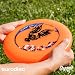 eurodisc 175g Orange Profi Ultimate Wettkampfscheibe - Sportfrisbee mit Stabiler Flugbahn über 100 m, Trainings- & Competition Disc für präzise Wurftechnik