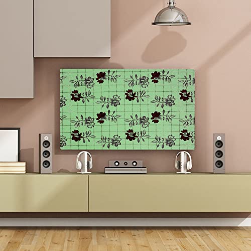 Image of Glassiano Marigold Dustproof Printed 39 inch LED TV Cover Screen Protector Compatible for All Models, Print 27