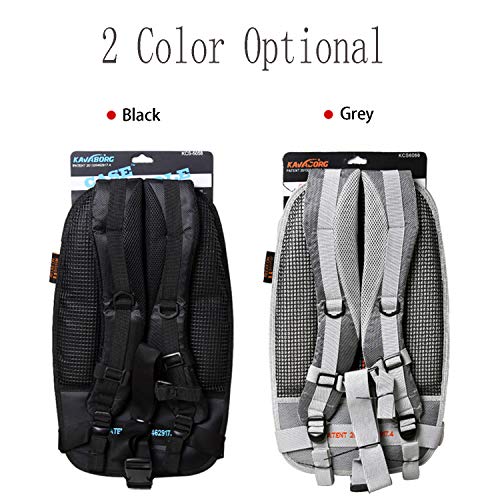 Image of Crossrock Case Saddle for Hard Guitar Case as backpack, Grey