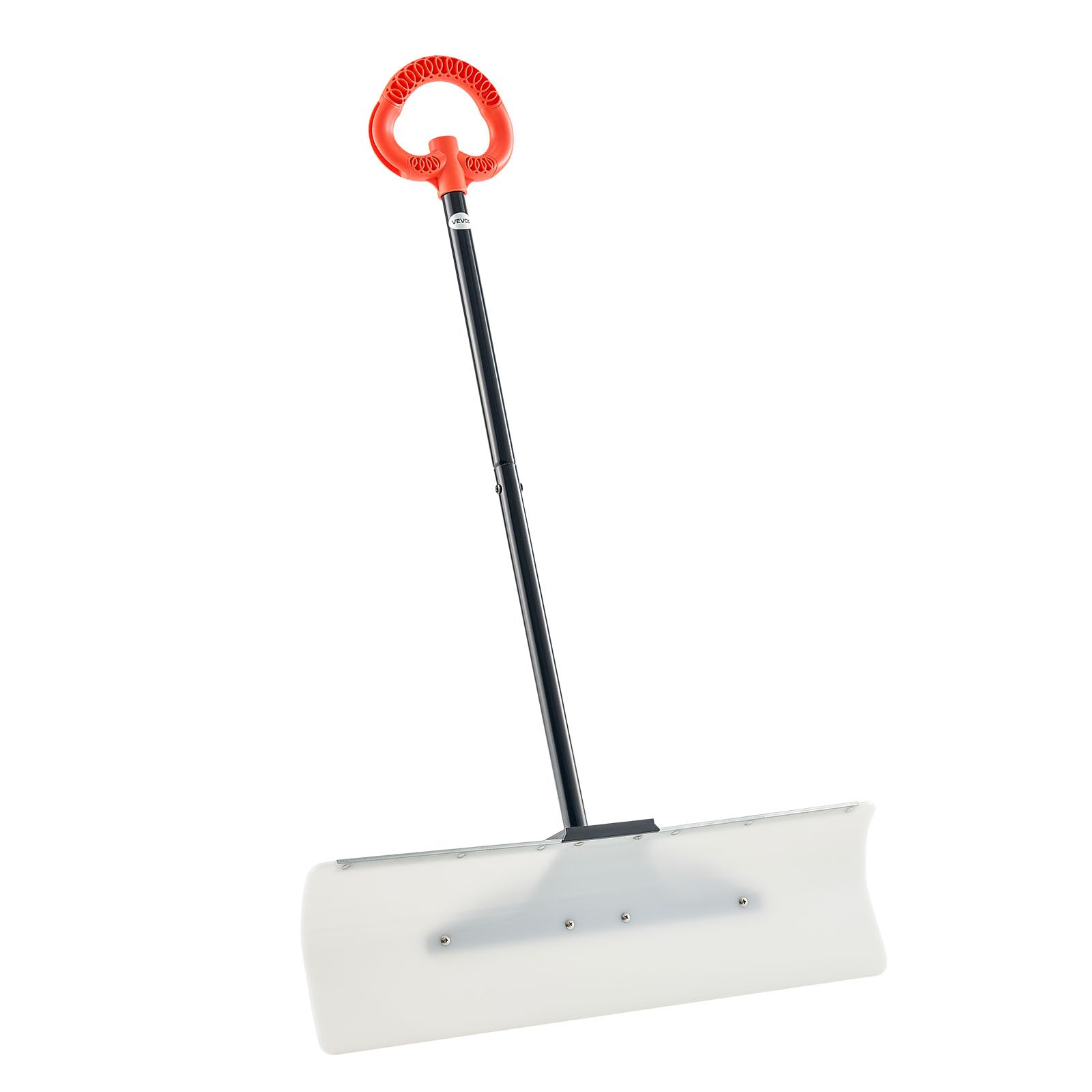 VEVOR Pelle à Neige, 76,​2 cm, Poussoir à Neige avec Poignée Ergonomique, Lame en Plastique PEHD, Pelle de Déneigement à Manche Segmenté, Pousse-​neige Portable pour Nettoyage Allées Escaliers Trottoirs