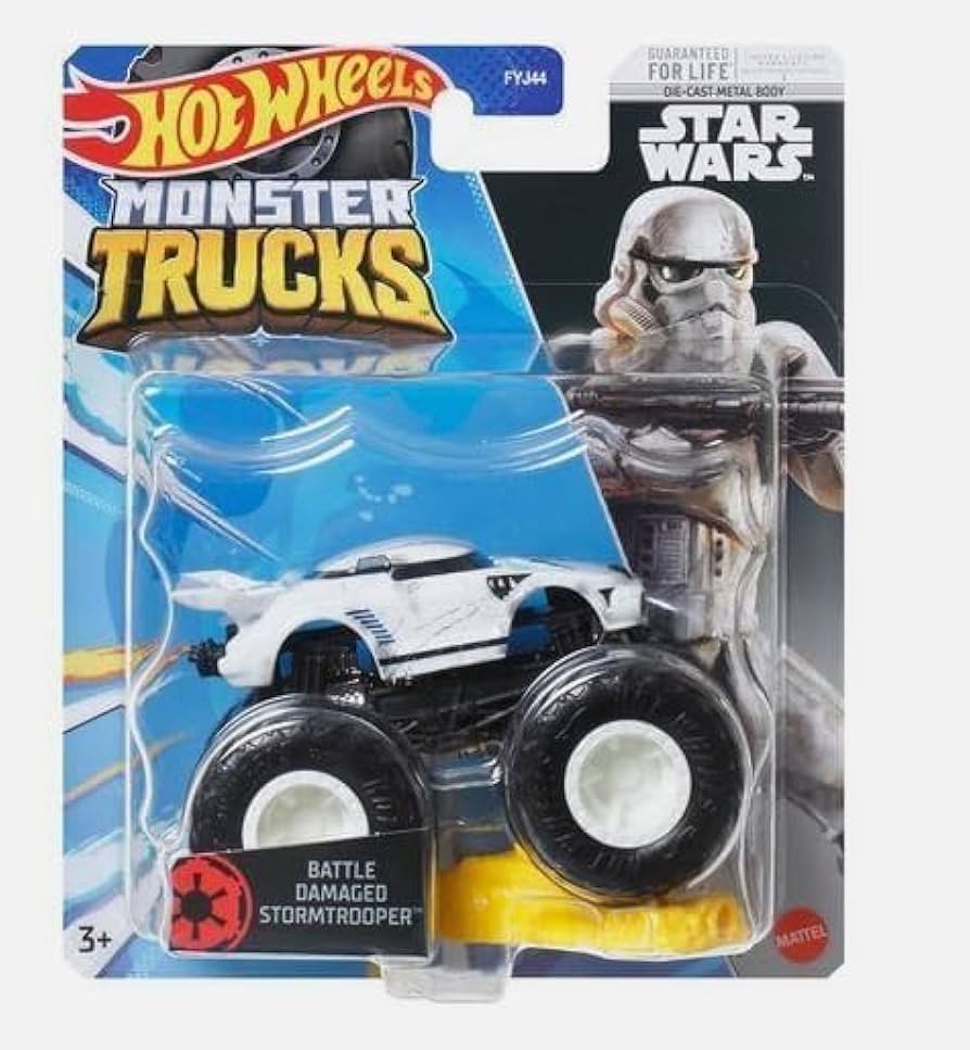 Amazon.com: Hot Wheels Monster Trucks 1:64 Scale Battle