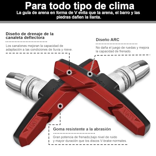 Opiniones y reviews de Zapatas freno bicicleta los preferidos por los clientes. 19 Imagen adicional