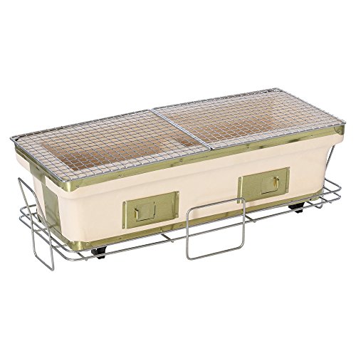 binchotan Japanese HIBACHI Style Yakitori Charcoal Konro Grill (Extra Large)