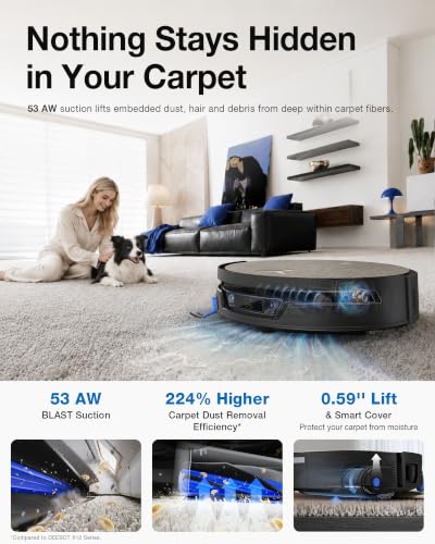 ECOVACS DEEBOT X12S OMNICYCLONE Robot Vacuum & Mop with OZMO Roller 3.0 - image 7