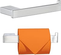 Vista 14 de RANDOM Portarrollos de papel higiénico de oro cepillado, accesorios de hardware de baño SUS 304 de acero inoxidable moderno soporte de rollo