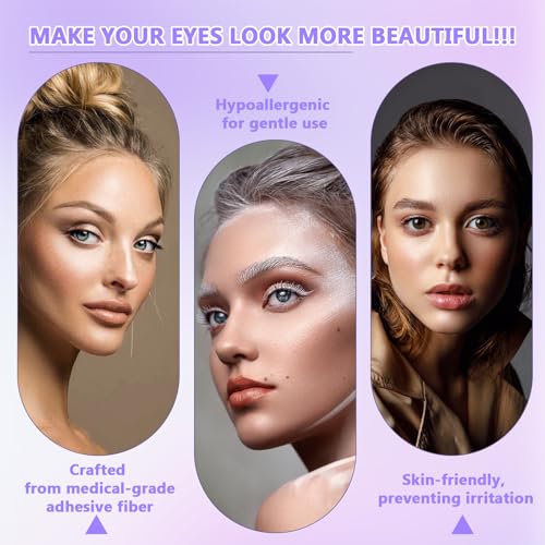 Lusofie 587809_1_ARFZEMA5 Eyelid Tape For Hooded Eyes Invisible,720Pcs Double Eyelid Tape thumb #6