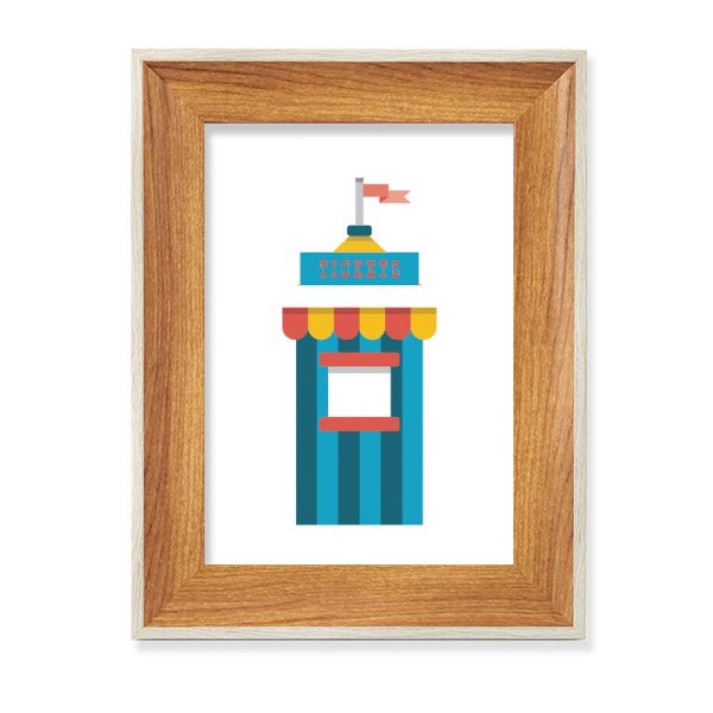 Affichage tableau art peinture humour cadre photo bois bureau