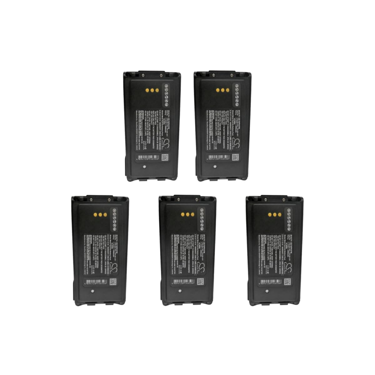 FYIOGXG Battery for TP9100 TP9135 TP9140 TP9155 TP9160 TPA-BA-203 TPA-BA-206 TPA-BA-201 2500mAh Ni-MH (5PCS)