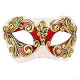 Original handgefertigte venezianische Maske mit Halteband