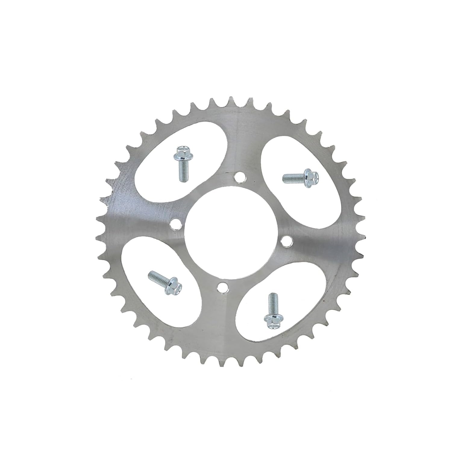 520 43 Teeth Rear Chain Sprocket Cog - 76mm ID for Motorcycle Offroad Motocross Dirt Pit Bike ATV UTV Go Kart Quad Buggy 150cc 200cc 250cc Apollo SSR Taotao