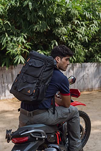 Image of Hero MotoCorp Men's Travel Bag | For Travel, Outdoor and Adventures- Black