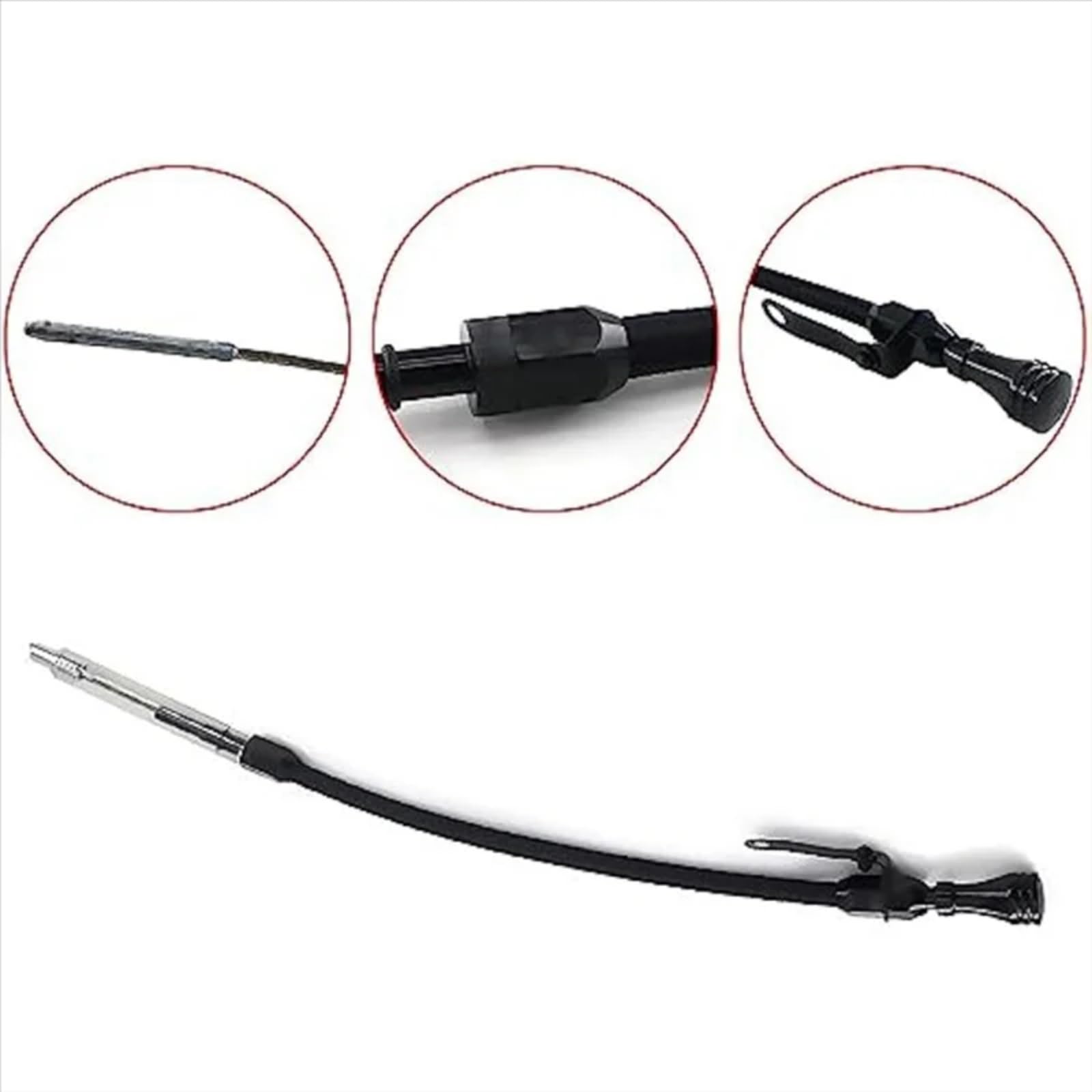 Asta di Livello Olio Motore Fluido per Motori LSX LS1 LS2 LS6 4.8L 5.7L 6.0L 6.2L Camion Componenti Motore Olio Flessibile Asta di Livello