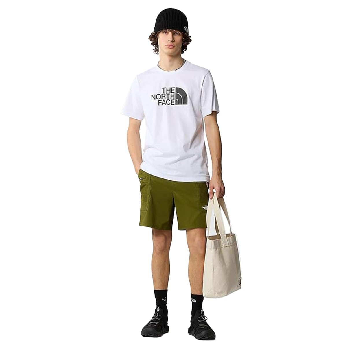 The North Face M S/S Easy tee T-Shirt Hombre (Pack de 1)