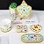 Mosaic Tiles - Ceramic Circular Bulk Mosaic Tile Assortment - 1.5x1.5 cm Mixed Colors Glass Tile - 42pcs/100g Craft and Backsplash Tile (Circular Mix)