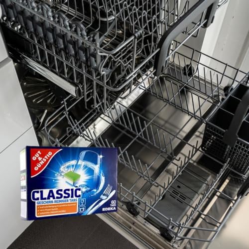 Gut & Günstig Gut & Günstig Geschirrspültabs - 60 Stück; Packungsinhalt: 60 Stück