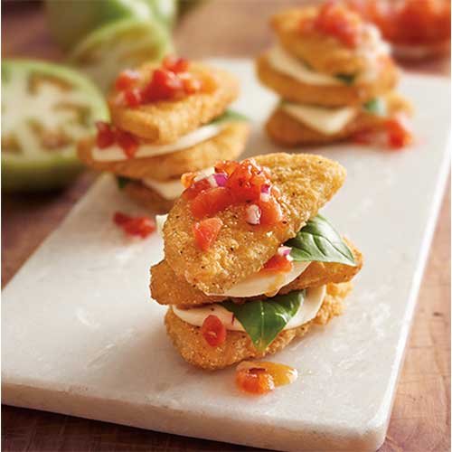 Harvest Creations Diptn Dusted Fried Green Tomato Halves, 2 Pound -- 6 per case.