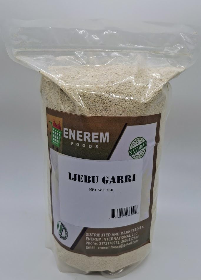 Enerem Ijebu Gari / Nigerian Garri / Crispy Nigerian Ijebu Gari 5lb