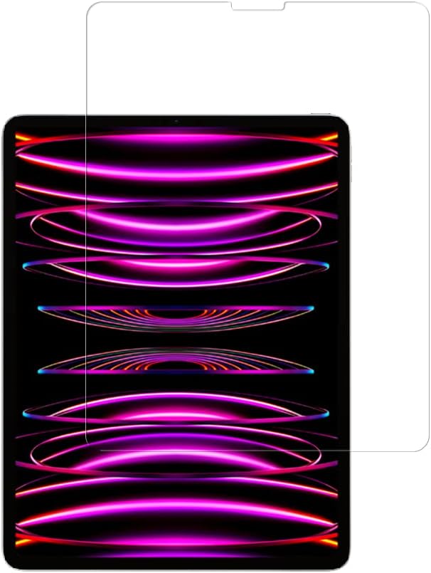 Armor Flexible Glass Screen Protector for iPad Pro 12.9" (3rd /4th / 5th / 6th Gen), 9H with HD