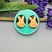 FS Brand Silicon Mold Bunny 2 Cameos Flexible for Crafts, Jewelry, Resin, Scrapbooking, Polymer Clay